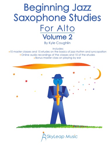 Beginning Jazz Saxophone Studies for Alto, Volume 2