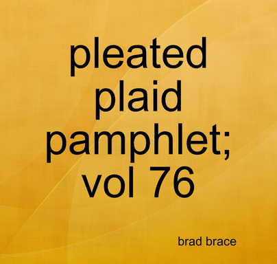 pleated plaid pamphlet; vol 76