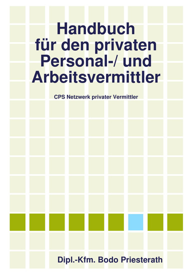 Handbuch für den privaten Personal-/ und Arbeitsvermittler