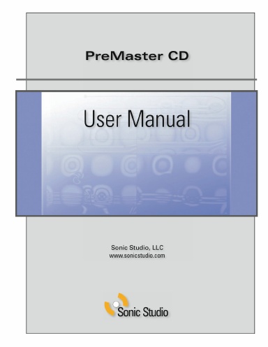 PreMaster CD User Manual