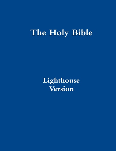 The Holy Bible Lighthouse Version Largest Print with Separated Verses
