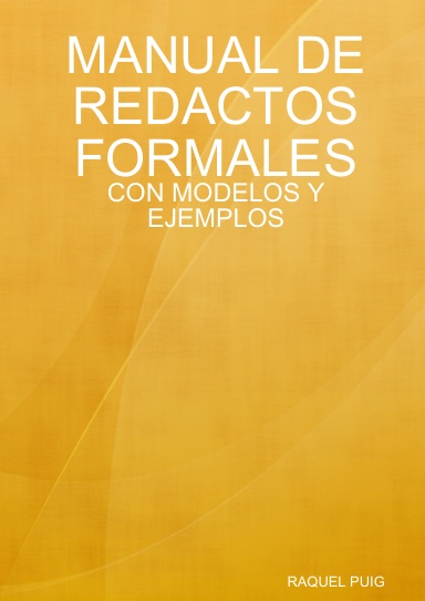 MANUAL DE REDACTOS FORMALES
