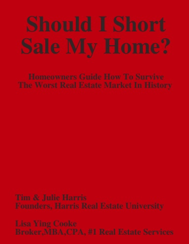 Should I Short Sale My Home?