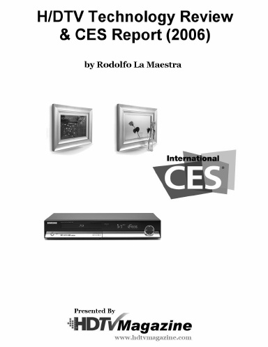 H/DTV Technology Review & CES Report (2006, B&W)