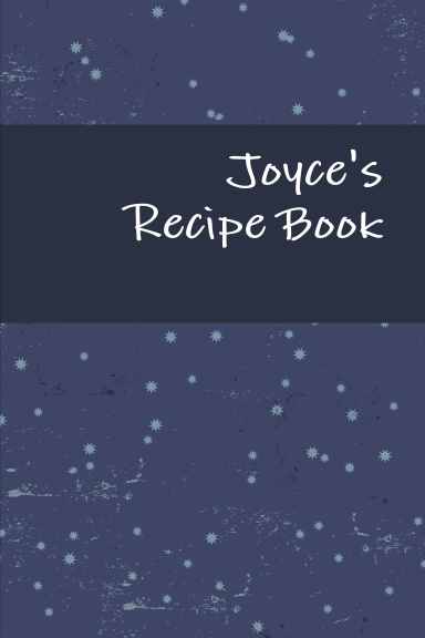 joyce recipe book