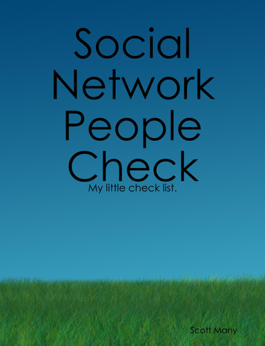 Social Network People Check
