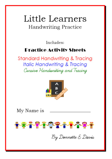 Little Learners, Handwriting & Tracing Book