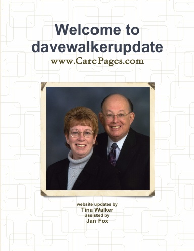 Welcome to davewalkerupdate