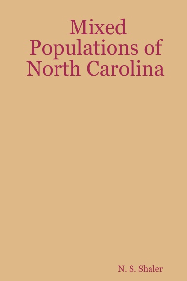 Mixed Populations of North Carolina