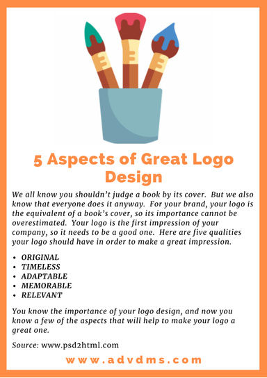 5 Aspects of Great Logo Design