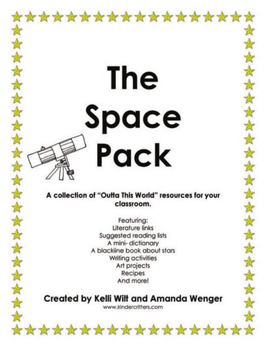 Kindercritters Space Pack