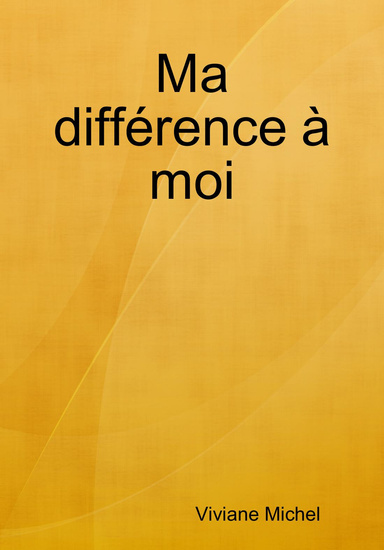 Ma différence à moi