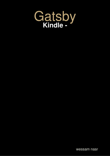 Gatsby - Kindle -