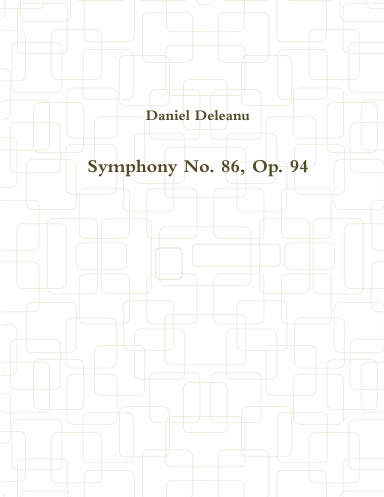 Symphony No. 86, Op. 94