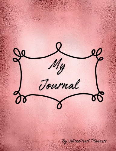 Red Metallic Journal