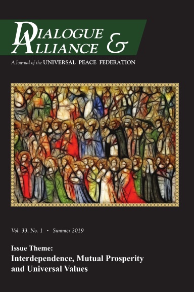 Dialogue & Alliance Vol. 33, No. 1