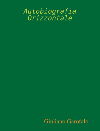 Autobiografia Orizzontale