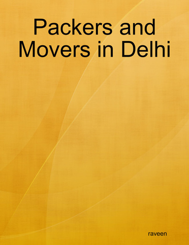 Packers and Movers in Delhi