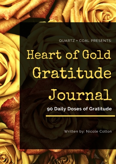 Heart of Gold Gratitude Journal