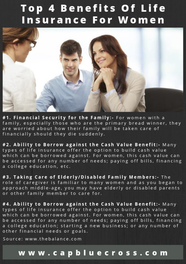 Top 4 Benefits Of Life Insurance For Women