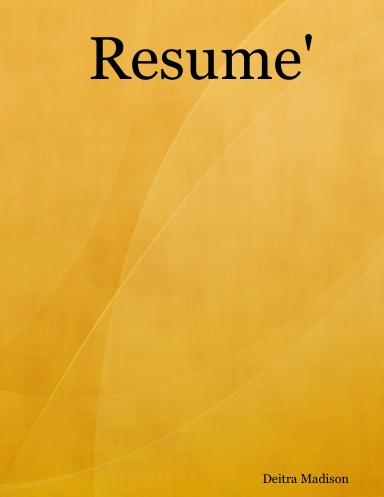Resume'