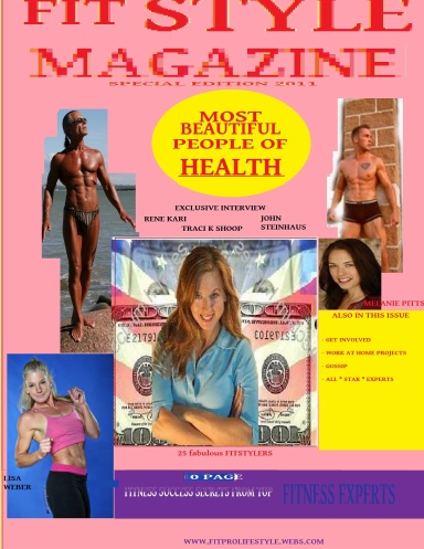 FitStyle Magazine Most Beautiful People in the World of Health Issue 2011
