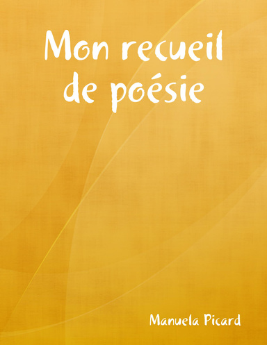 Mon recueil de poésie