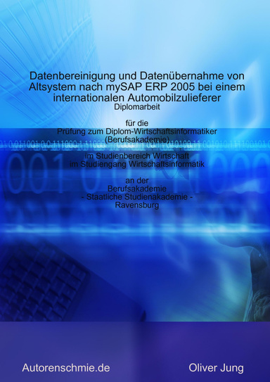 Datenbereinigung und Datenübernahme von Altsystem nach mySAP ERP 2005 bei einem internationalen Automobilzulieferer