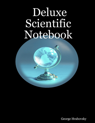 Deluxe Scientific Notebook