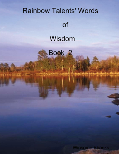Rainbow Talents'  Words of  Wisdom Book  2