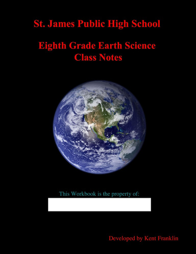 Eighth Grade Earth Science Class Notes