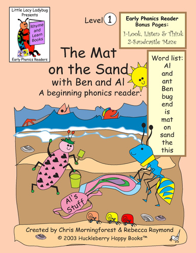 Phonics Level 1 - The Mat on the Sand