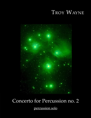 Concerto for Percussion no. 2, op. 15 - solo part
