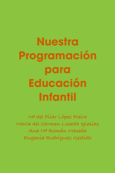 Nuestra Programación para Educación Infantil