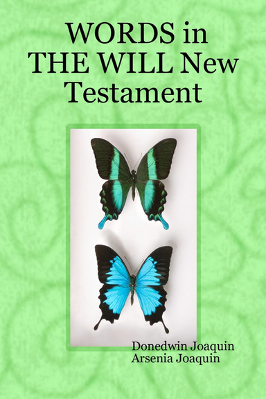 WORDS in THE WILL New Testament