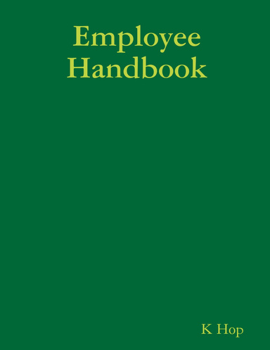 Employee Handbook