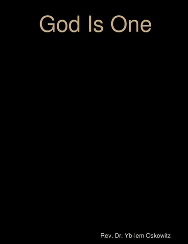 God Is One