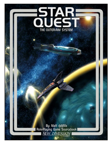 Starquest Outer-Rim Sourcebook hardcover