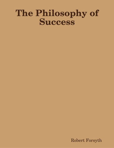 The Philosophy of Success