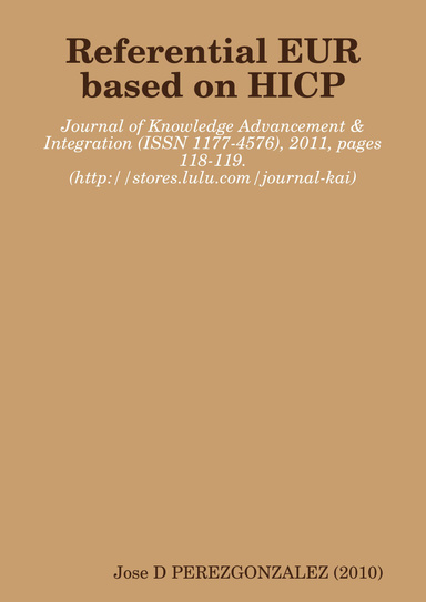 Referential EUR based on HICP