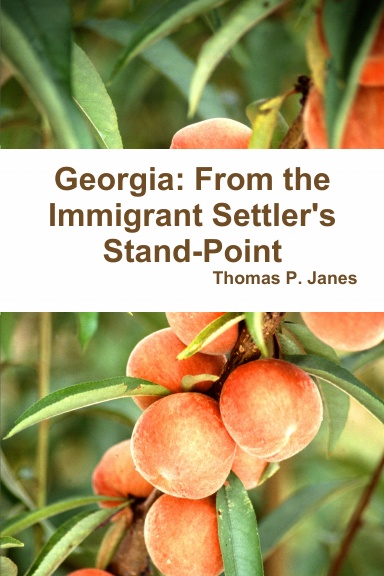 Georgia: From the Immigrant Settler's Stand-Point