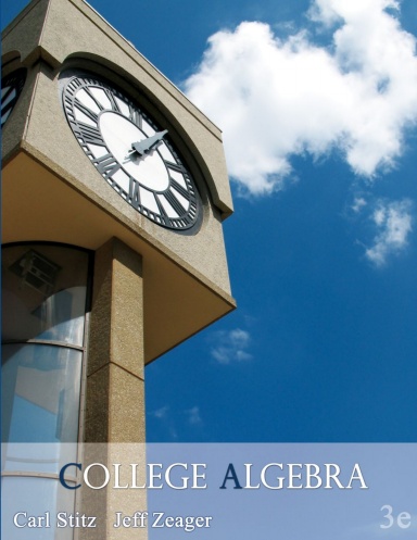 College Algebra, 3rd Edition