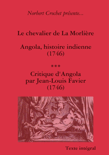 Jacques Rochette de la Morlière - Angola, histoire indienne