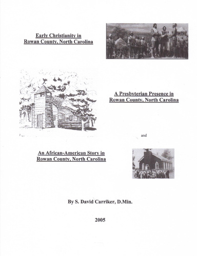 North Carolina Presbyterian Historical Society Program 2005 [digital]