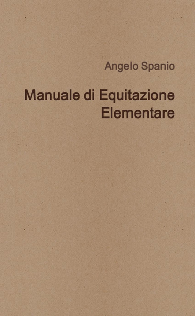 Manuale di Equitazione Elementare