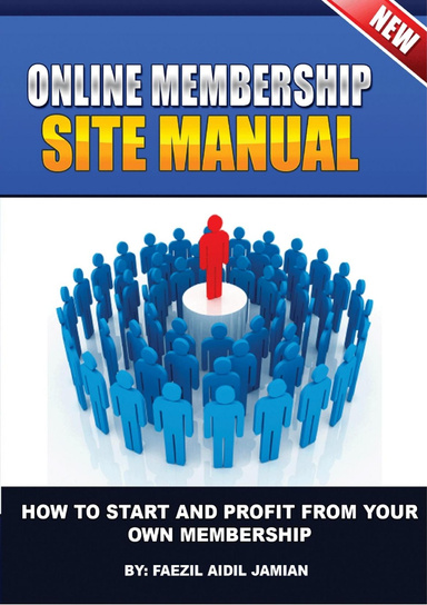 Online Membership Site Manual