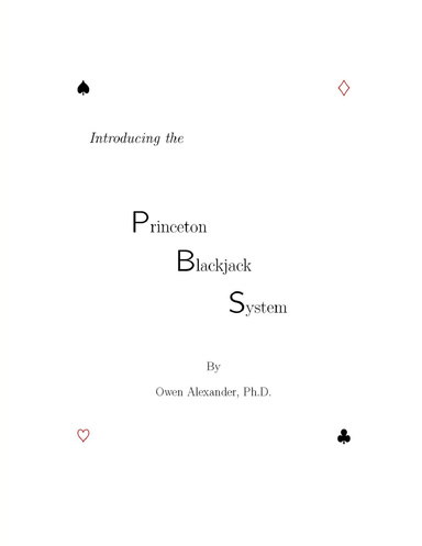 Princeton Blackjack System