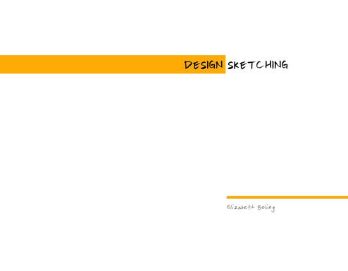 Design Sketching