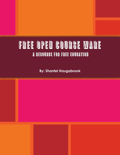 Free Open Course Ware