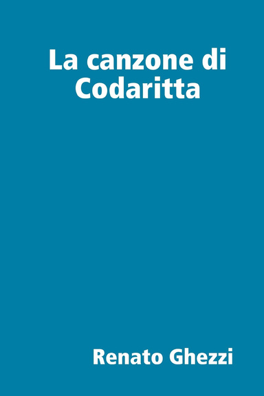 La canzone di Codaritta